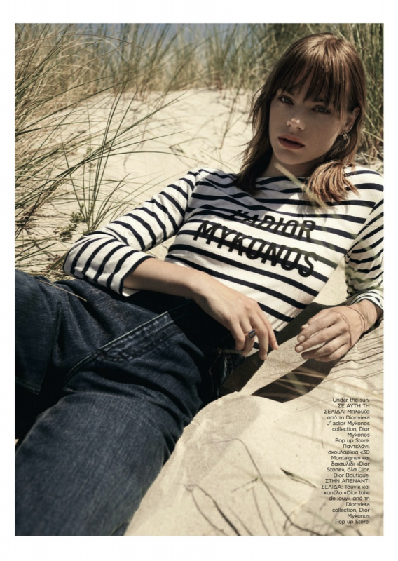 Lovely Summer Story Estella Boersma For Harpers Bazaar Captured By