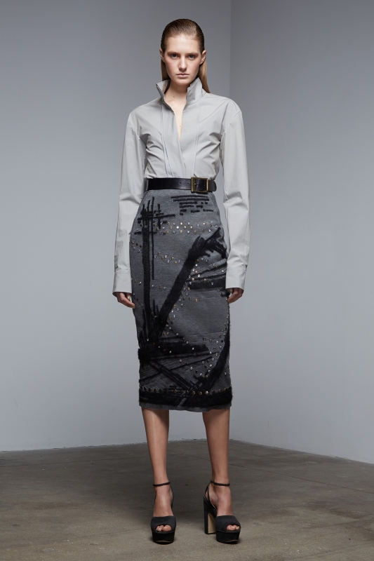 Sanne Vloet for Donna Karan Pre-Fall 2015 