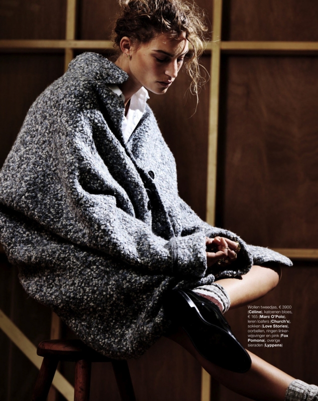 Renee Meijer for Dutch Marie Claire January 2015 photographer Pablo Delfos 