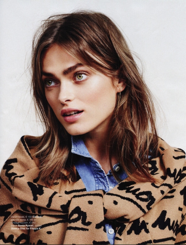 Sophie Vlaming for Dutch Marie Claire February 2015 photographer David Cohen de Lara 