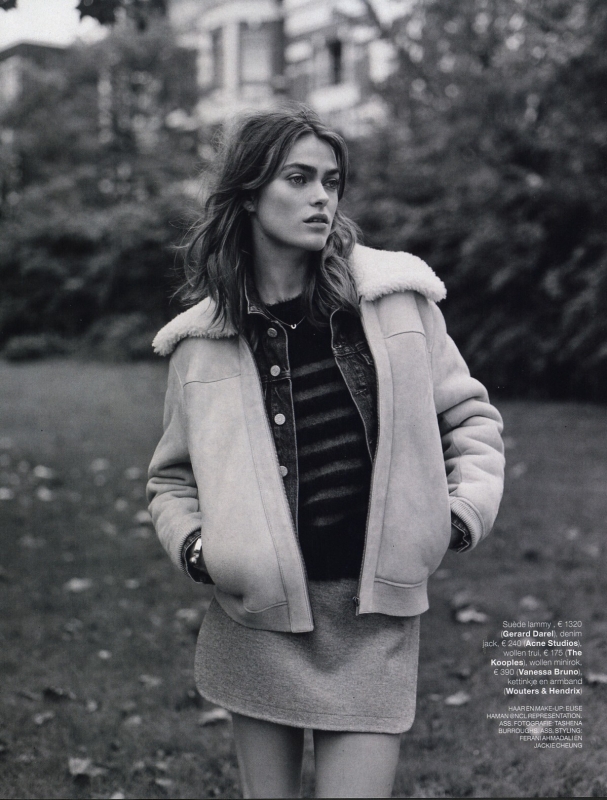 Sophie Vlaming for Dutch Marie Claire February 2015 photographer David Cohen de Lara 