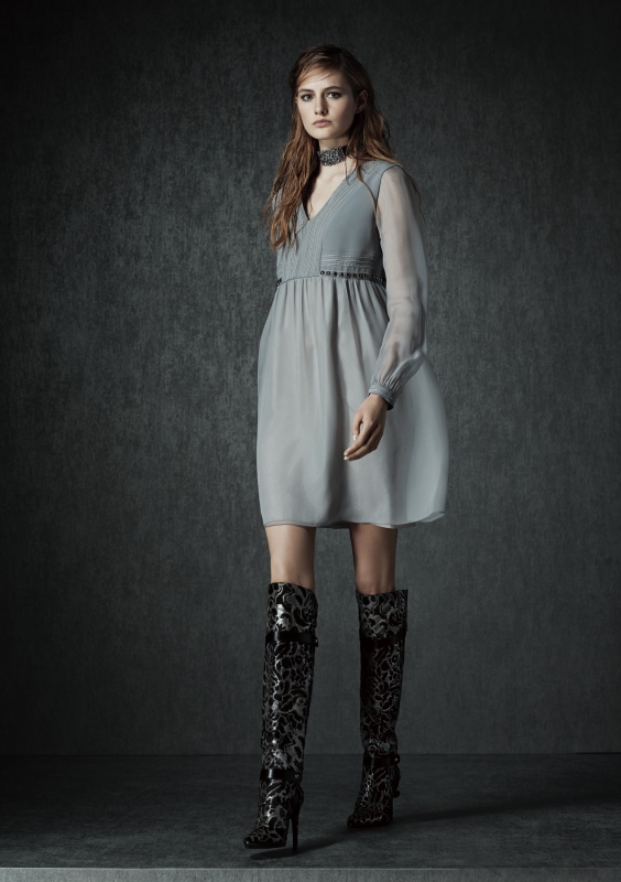 Sanne Vloet for Alberta Ferretti Pre-Fall 2015 