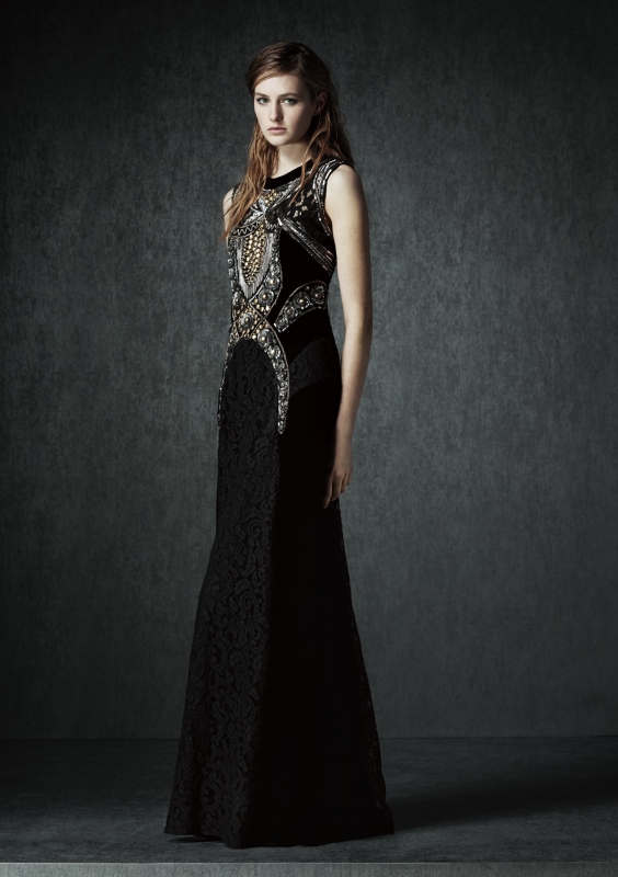 Sanne Vloet for Alberta Ferretti Pre-Fall 2015 