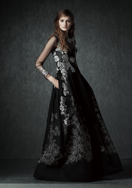 Sanne Vloet for Alberta Ferretti Pre-Fall 2015 