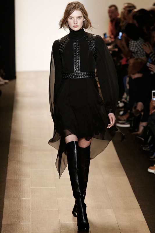 Sanne Vloet shows New York Fall 2015 BCBG