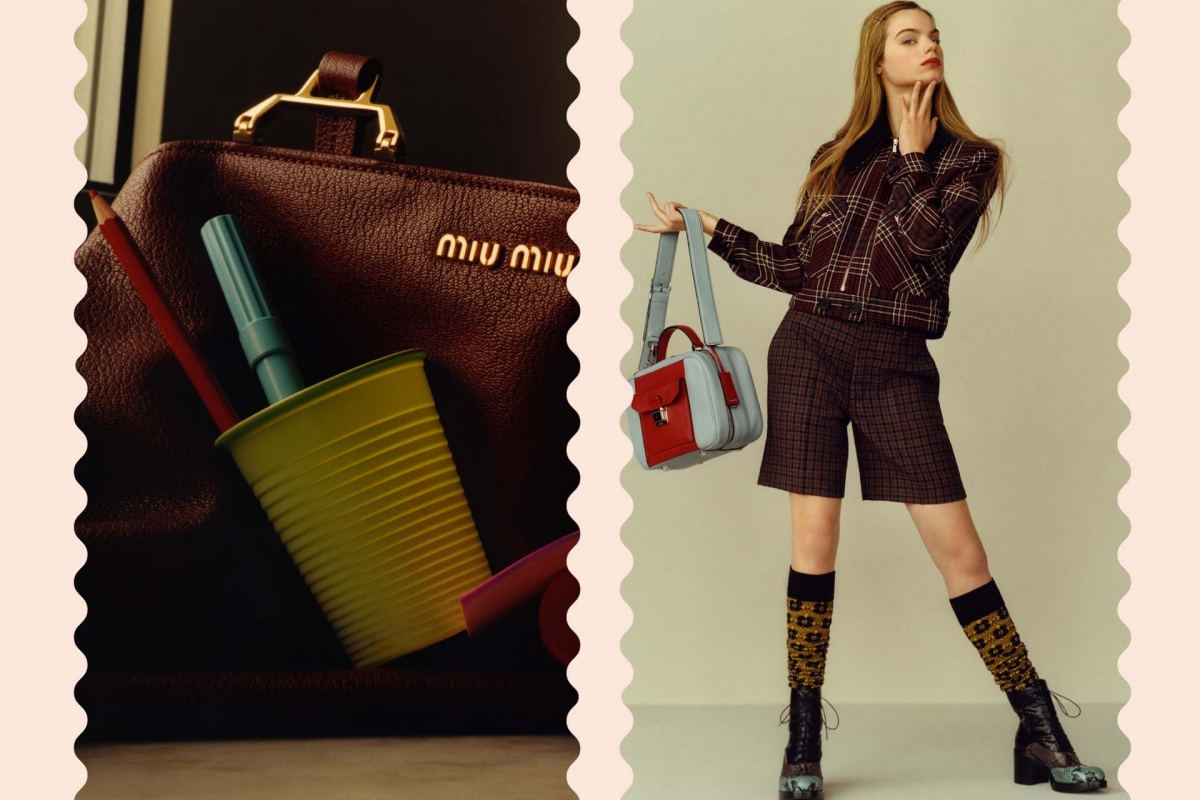 Estella Boersma for Miu Miu Pre-Fall Campaign 2015 photographer Jamie Hawkesworth 