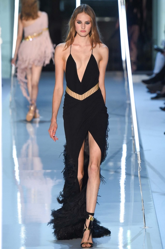 Sanne Vloet for Alexandre Vauthier Couture show Fall 2015 