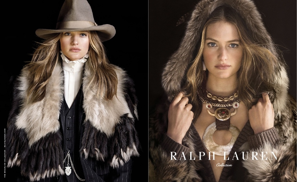 Sanne Vloet for Ralph Lauren Campaign F/W 2015 – 2016 photographer Jimmy Nelson 