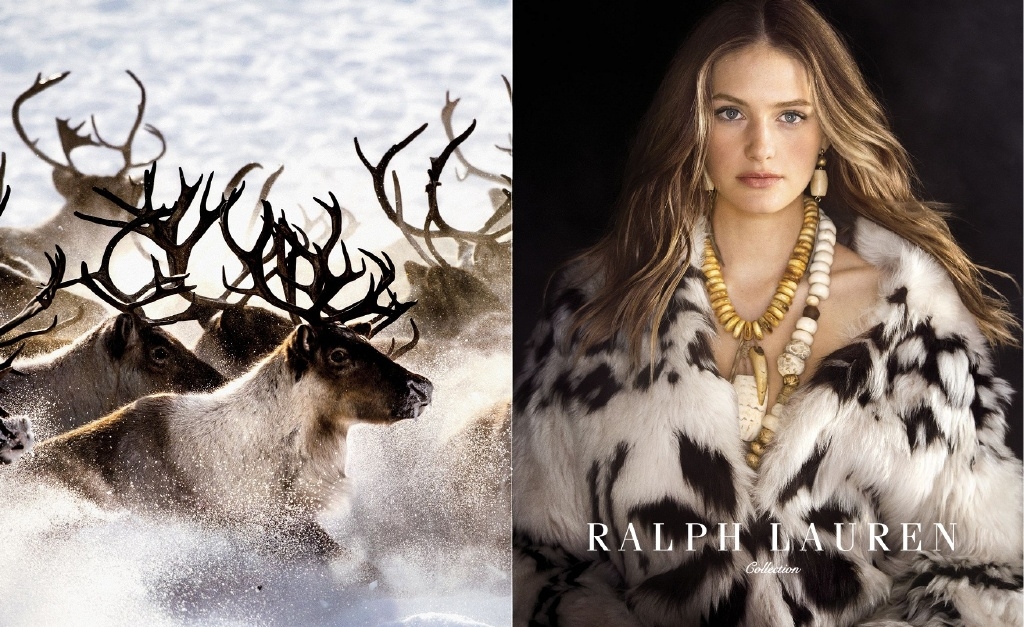 Sanne Vloet for Ralph Lauren Campaign F/W 2015 – 2016 photographer Jimmy Nelson 