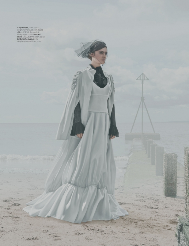 Sophie Vlaming for Brides Magazine December 2015 Photographer Carl Bengtsson 