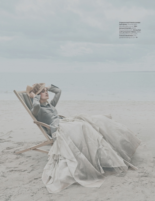 Sophie Vlaming for Brides Magazine December 2015 Photographer Carl Bengtsson 