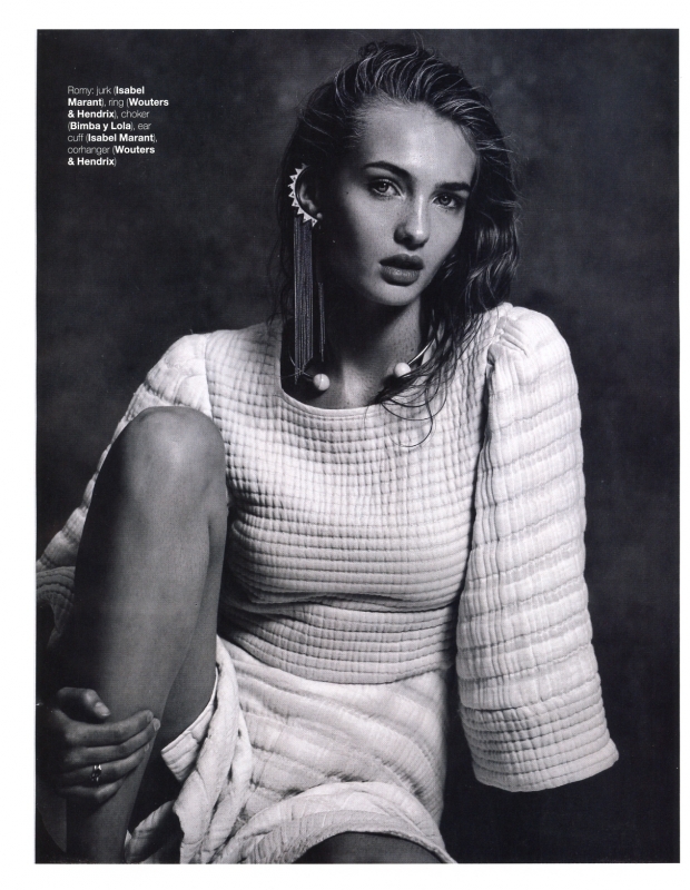 Romy Elema for Dutch Marie Claire November 2015 Photographer Pablo Delfos 