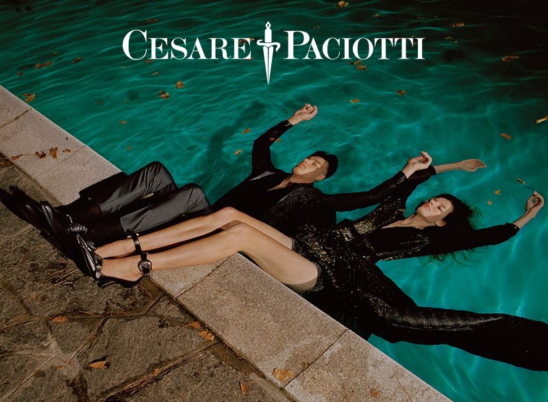 Bette Franke for Cesare Piacotti Campaign Fall 2018,Photographer Alessio Voni, Stylist Ada Kokosar. 