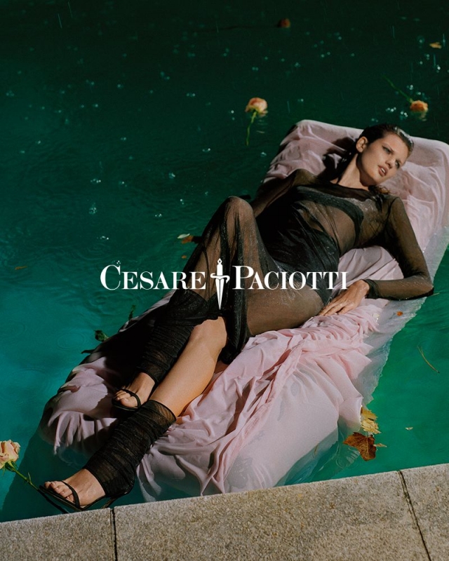 Bette Franke for Cesare Piacotti Campaign Fall 2018,Photographer Alessio Voni, Stylist Ada Kokosar. 