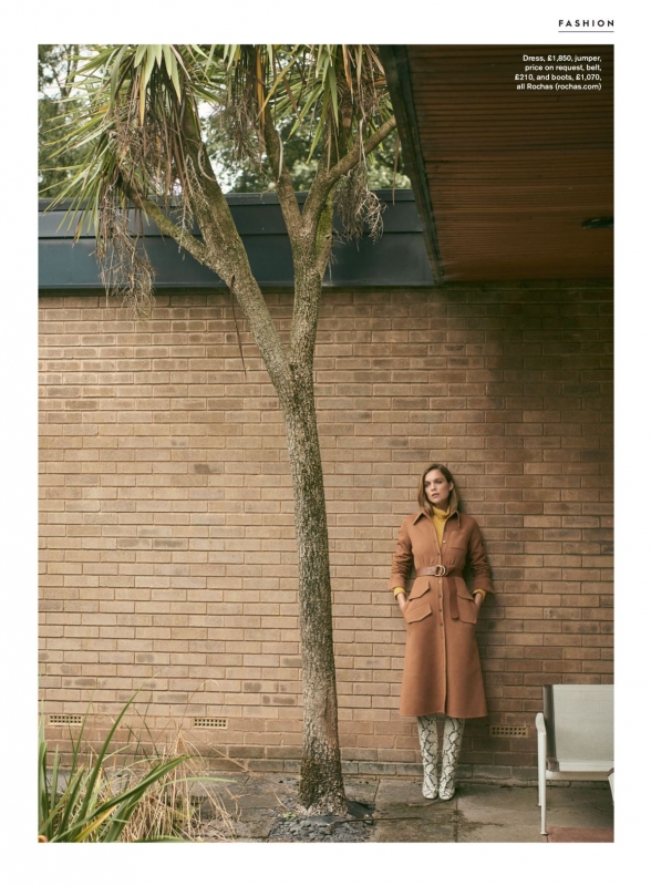 Elegant Kim Noorda for Stylist Magazine November 2018, Photographer Noami Yang, Stylist Karen Presto 