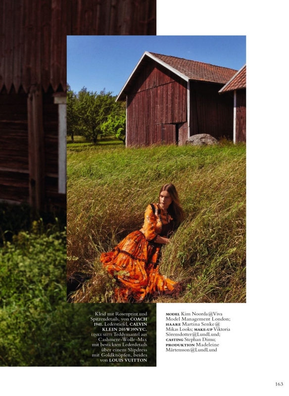 Lovely story Kim Noorda for Harpers Bazaar Germany, Photographer Johnny Kangasniemi, Stylist Kai Margrander, Make-up Viktoria Sörensdotter, Hair Martina Senke 