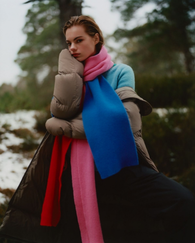 Cool Estella Boersma for Evening Standard Magazine, Photographed in the Lowlands of Scotland by Charlie Gates 