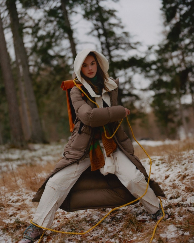 Cool Estella Boersma for Evening Standard Magazine, Photographed in the Lowlands of Scotland by Charlie Gates 