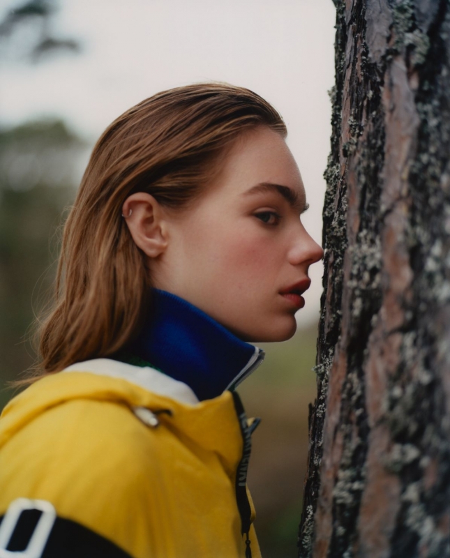 Cool Estella Boersma for Evening Standard Magazine, Photographed in the Lowlands of Scotland by Charlie Gates 