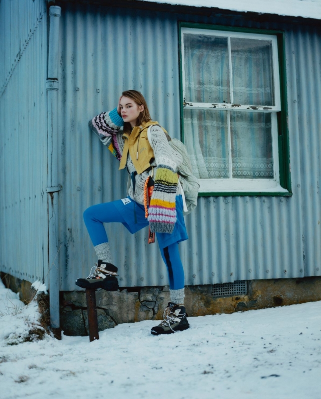 Cool Estella Boersma for Evening Standard Magazine, Photographed in the Lowlands of Scotland by Charlie Gates 