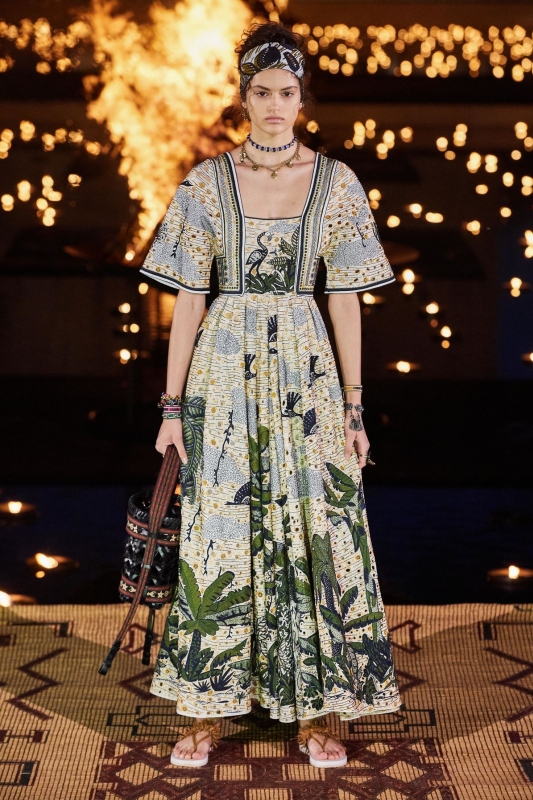 Nikki Vonsee walked the impressive Dior Resort 2020 show at the beautiful Palais Badi in Marrakechat Palais Badi in Marrakech Nikki Vonsee walked the Dior Resort show 2020 