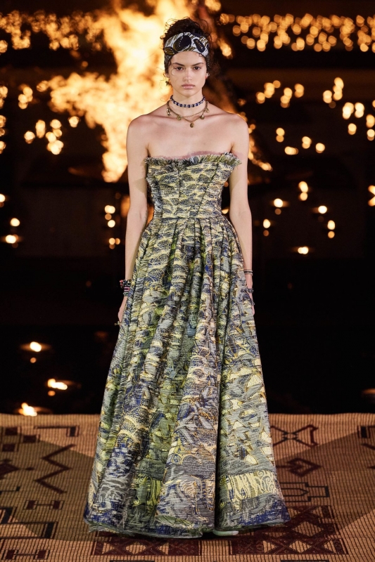 Nikki Vonsee walked the impressive Dior Resort 2020 show at the beautiful Palais Badi in Marrakechat Palais Badi in Marrakech Nikki Vonsee walked the Dior Resort show 2020 