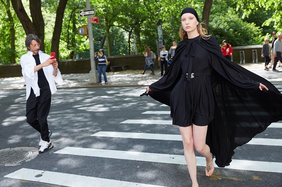 Lovely shoot in New York with Demy de Vries and Pierpaolo Piccioli for Valentino Resort 2020 