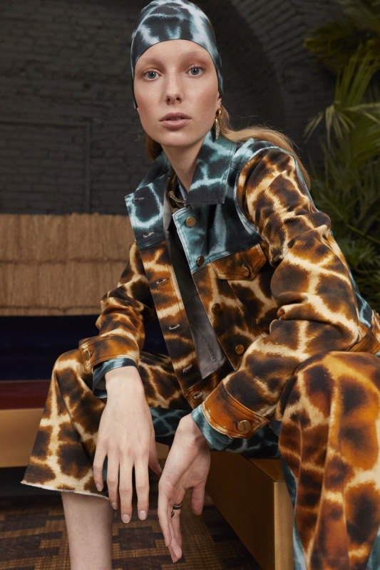 Demy de Vries for Roberto Cavalli Resort 2020 