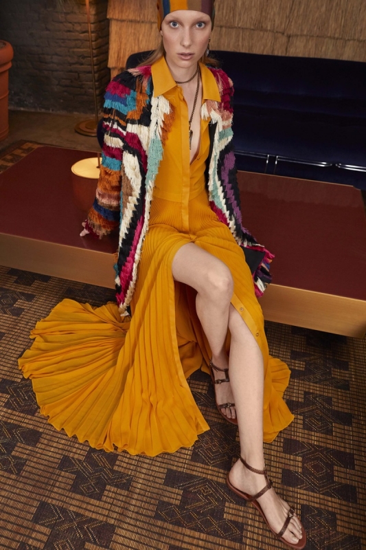 Demy de Vries for Roberto Cavalli Resort 2020 