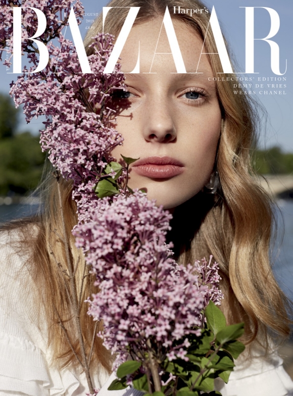 Lovely covers and nice story with Demy de Vries for Harpers Bazaar UK, Photographer Agata Pospieszynska, Stylist Charlie Harrington 