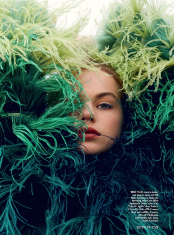 Lovely story Estella Boersma for Harpers Bazaar UK, captured by Betina du Toit, styled by Miranda Almond 