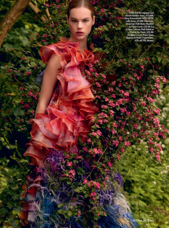 Lovely story Estella Boersma for Harpers Bazaar UK, captured by Betina du Toit, styled by Miranda Almond 