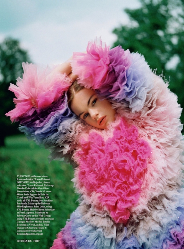 Lovely story Estella Boersma for Harpers Bazaar UK, captured by Betina du Toit, styled by Miranda Almond 