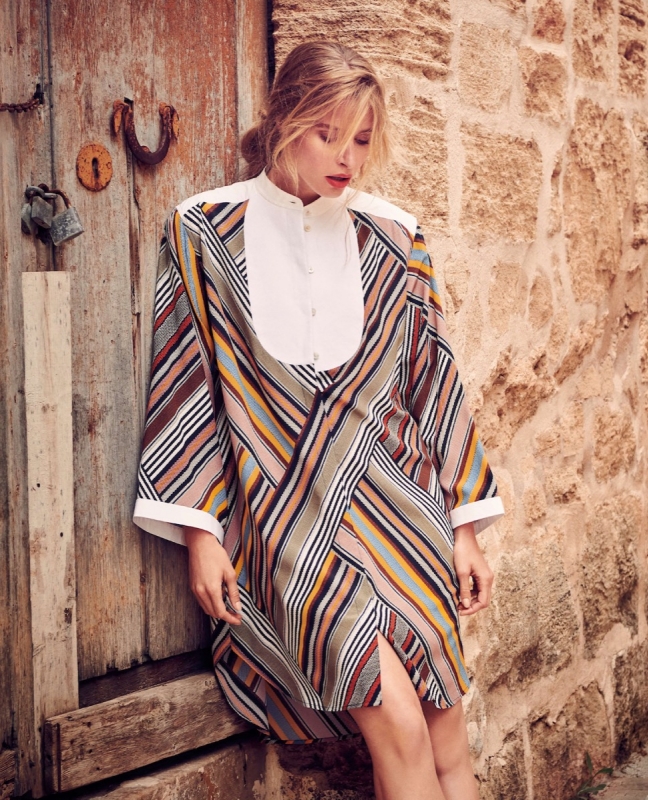 Relaxed summer outfits with Annemara Post for You Magazine, Photographer Sune Czajkowski, Stylist Shelly Vella, Make-up Lica Fensome, Hair choccy 