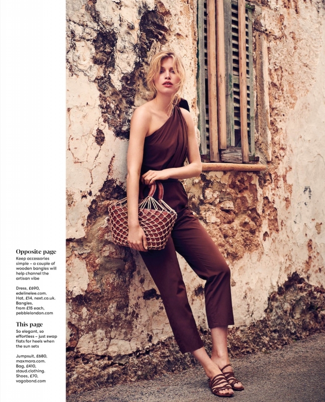 Relaxed summer outfits with Annemara Post for You Magazine, Photographer Sune Czajkowski, Stylist Shelly Vella, Make-up Lica Fensome, Hair choccy 