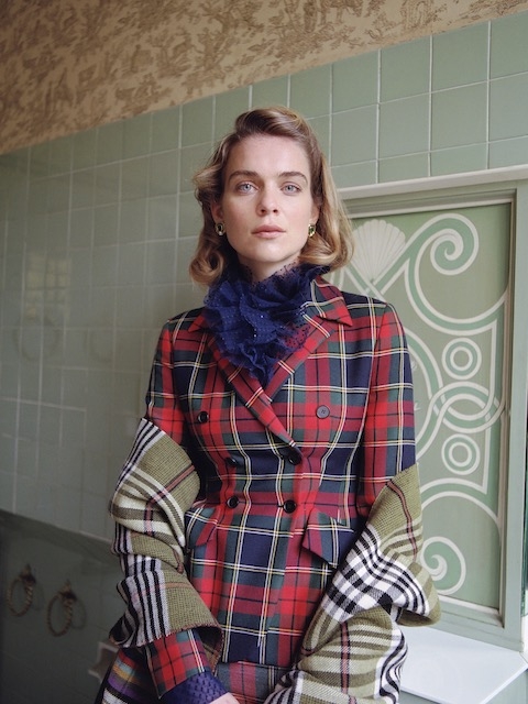 Kim Noorda in an Elegant Classic story for Vanity Spain, Photographer Pablo Zamora, Stylist Angela Esteban Librero 