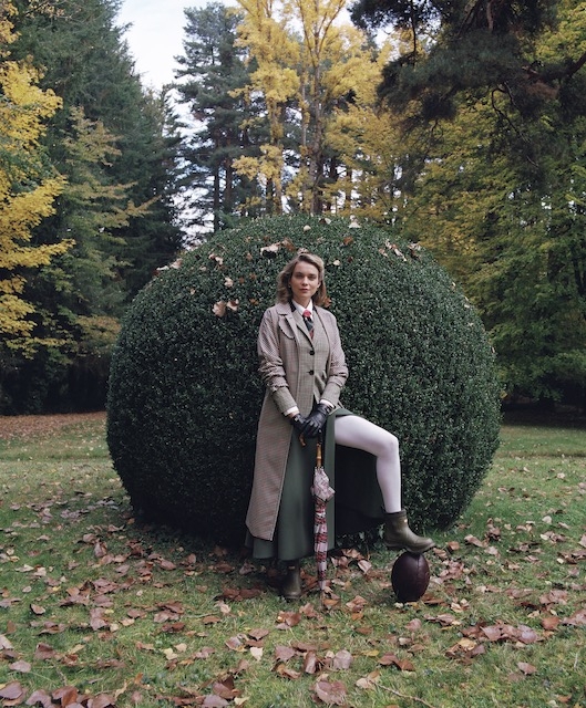 Kim Noorda in an Elegant Classic story for Vanity Spain, Photographer Pablo Zamora, Stylist Angela Esteban Librero 