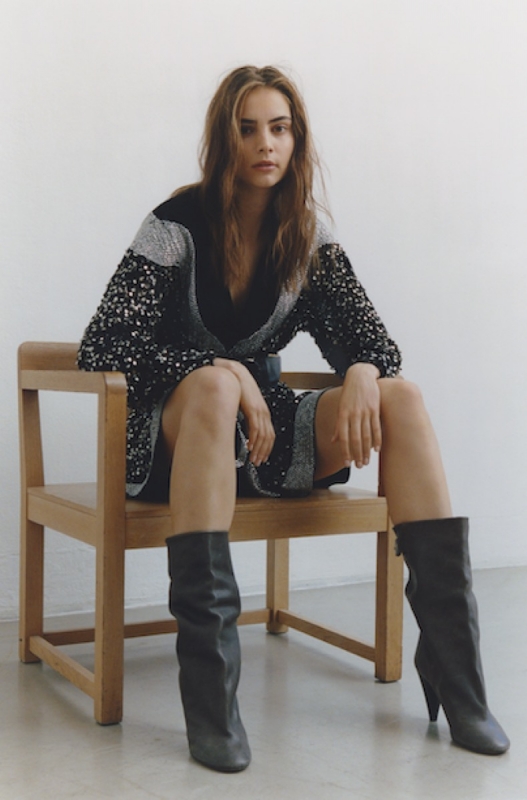 Nice strong story Romy Schönberger for Isabel Marant, photographed by Lukasz Pukowiec 