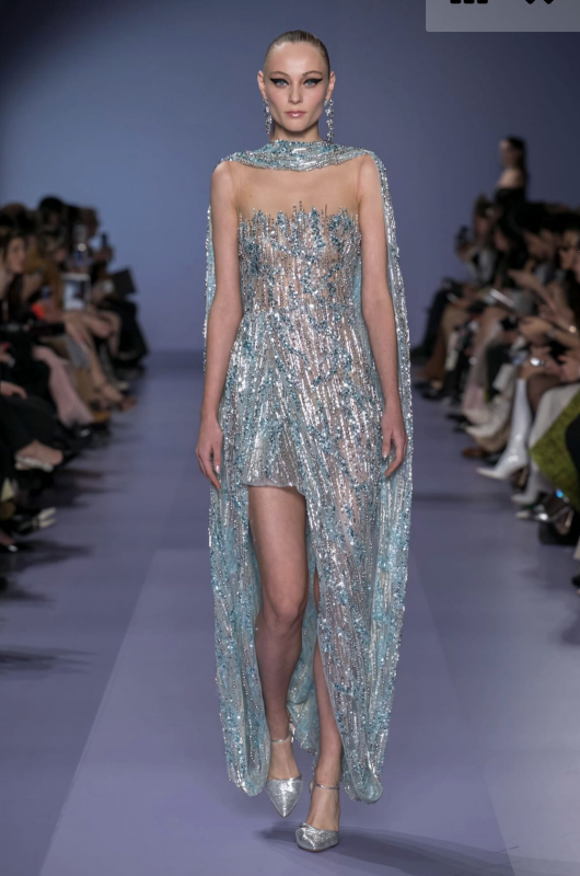 Anna-Sophia Evers for Georges Hobeika Spring 2020 Couture 