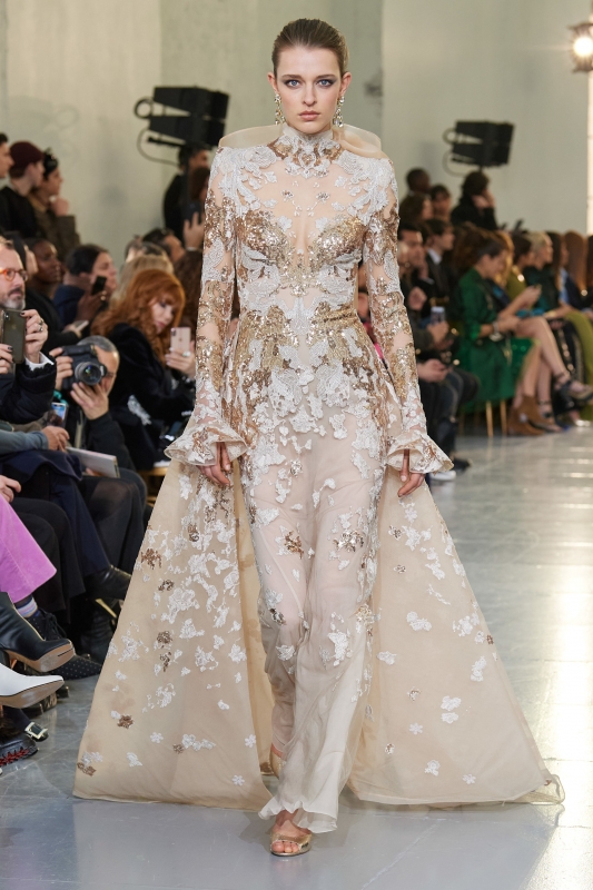 Merel Zoet for Elie Saab Spring 2020 Couture 