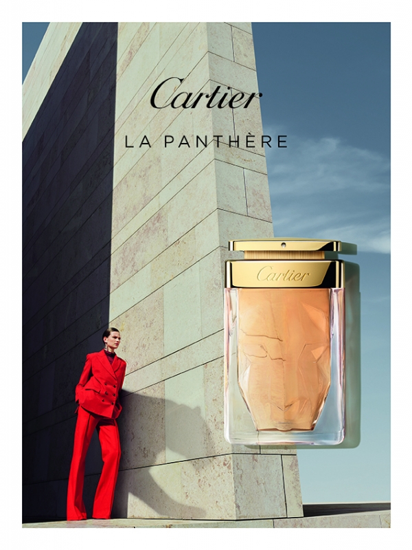 Bette Franke in a very impressive shoot for Cartier Jewelry and Parfum Campaign, captured by Vincent van de Wijngaard, Styled by Camille Bidault Waddington 