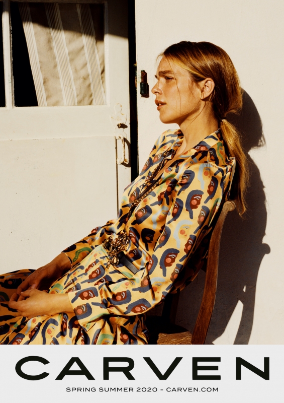 Lovely Kim Noorda for the new Carven Campaign, Photographer Maxime La, Stylist Julien Schmitt 