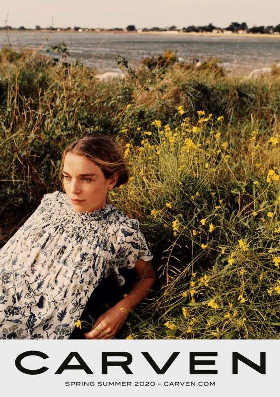 Lovely Kim Noorda for the new Carven Campaign, Photographer Maxime La, Stylist Julien Schmitt 