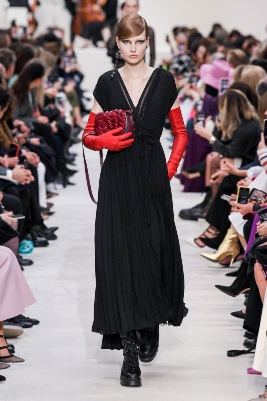 So impressive Levi Achthoven walking her first beautiful show for Valentino Fall 2020 by Pierpaolo Piccioli, Stylist Joe Mckenna, Make-up Path McGrath, Hair Guido Palau, Casting Italis3bis 