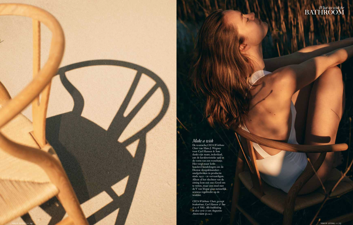 Cuties Sophie & Bobby in their quarantine summer bath, captured by lovely husband, father and photographer Jouke Bos for Dutch Vogue Living 