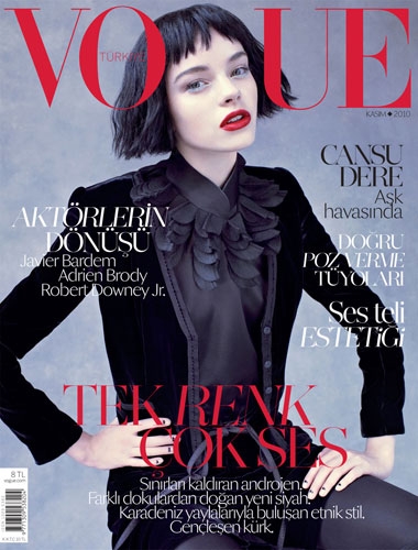 Gwen Loos for Vogue Turkey November photographer Marion Vivanco 