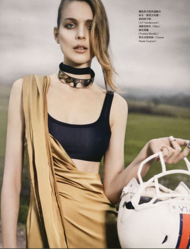 Kim Noorda For Vogue Taiwan May 2011 Photographer Ceen Wahren 