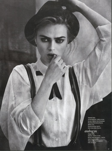 Sophie Vlaming for Elle Sweden August 2011 photographer Carl Bengston 