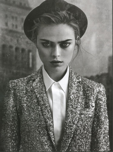 Sophie Vlaming for Elle Sweden August 2011 photographer Carl Bengston 