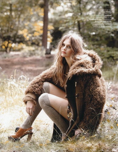 Dimphy Janse for Marcie Claire Dutch August 2011 photographer Hans van Brakel 